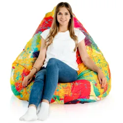 Pouf avec Dossier XXL Drop - Outdoor Pro d'extérieur Jardin Imperméable – vue 63