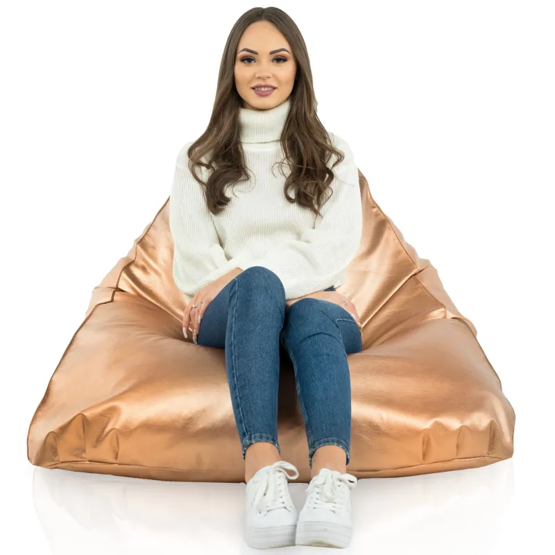 Pouf Poire de Sol XL Bermuda - Simili-cuir – vue 10