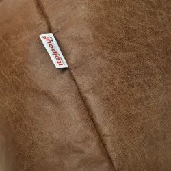 Pouf Poire XXL pour adultes Géant - Cuir Naturel Premium – vue 6