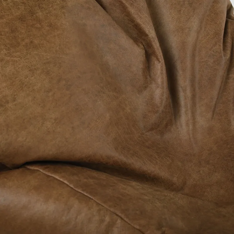 Pouf Poire XXL pour adultes Géant - Cuir Naturel Premium – vue 7