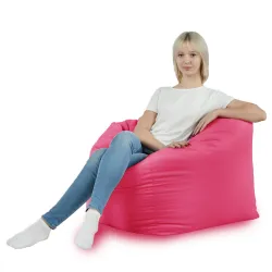 Fauteuil Pouf Siège de Sol Cube Amalfi - Velours Soft – vue 22