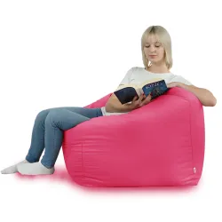 Fauteuil Pouf Siège de Sol Cube Amalfi - Velours Soft – vue 54