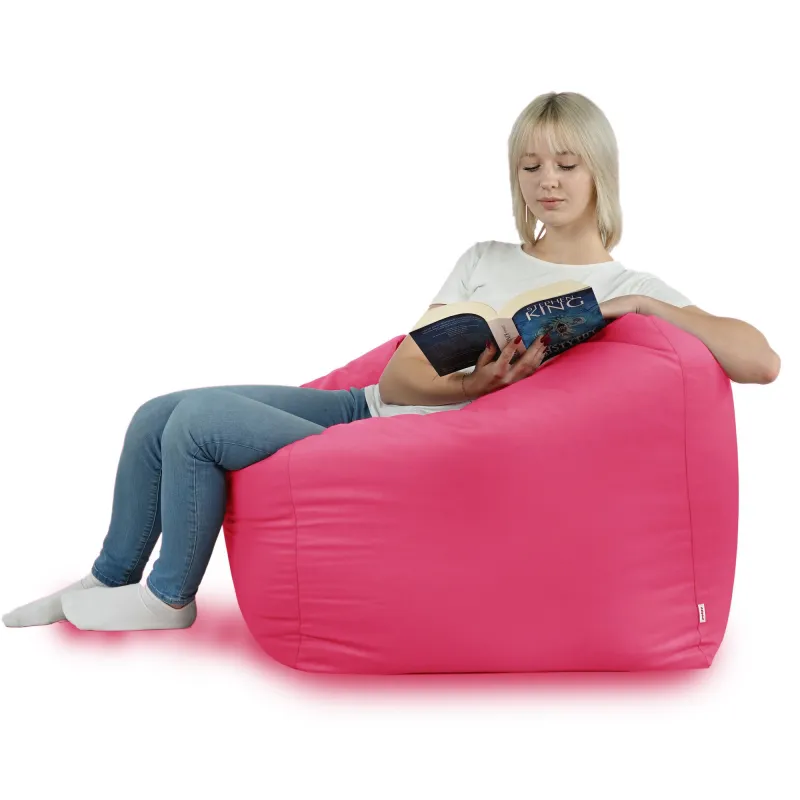 Fauteuil Pouf Siège de Sol Cube Amalfi - Velours Soft – vue 54