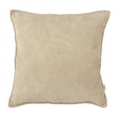 Beige Dot Coussin Carré