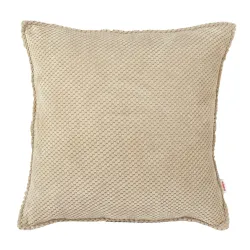 Coussin décoratif carré - Velours Texturé Dot