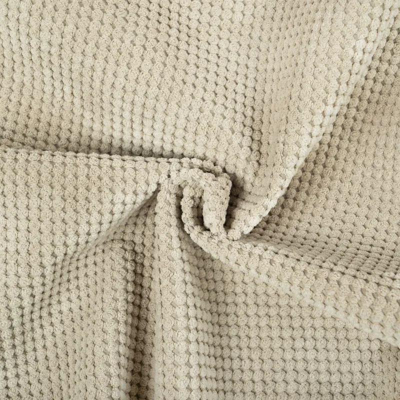 Coussin décoratif carré 45x45 cm - Velours Texturé Dot – vue 4
