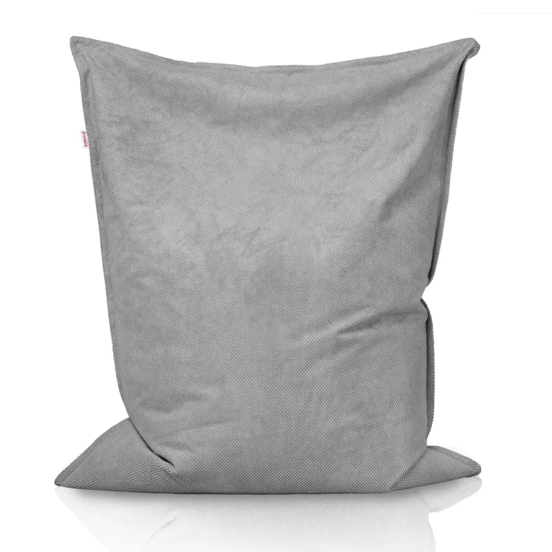 Gris Clair Dot Pouf Poire Coussin Pour Enfants