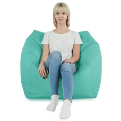 Fauteuil Pouf Siège de Sol Cube Amalfi - Outdoor Pro d'extérieur Jardin Imperméable – vue 4