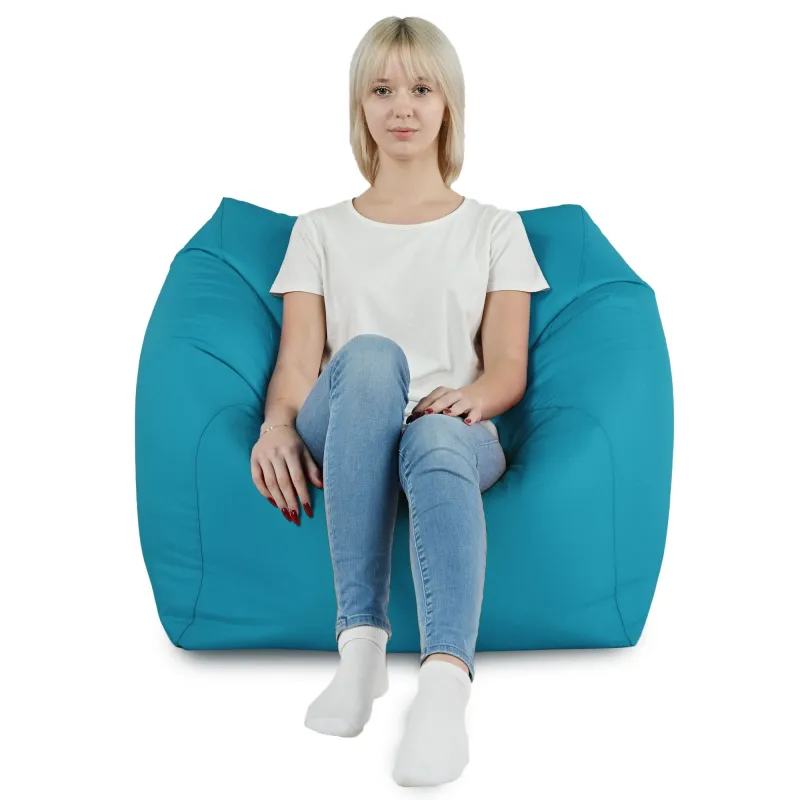 Fauteuil Pouf Siège de Sol Cube Amalfi - Outdoor Pro d'extérieur Jardin Imperméable – vue 4