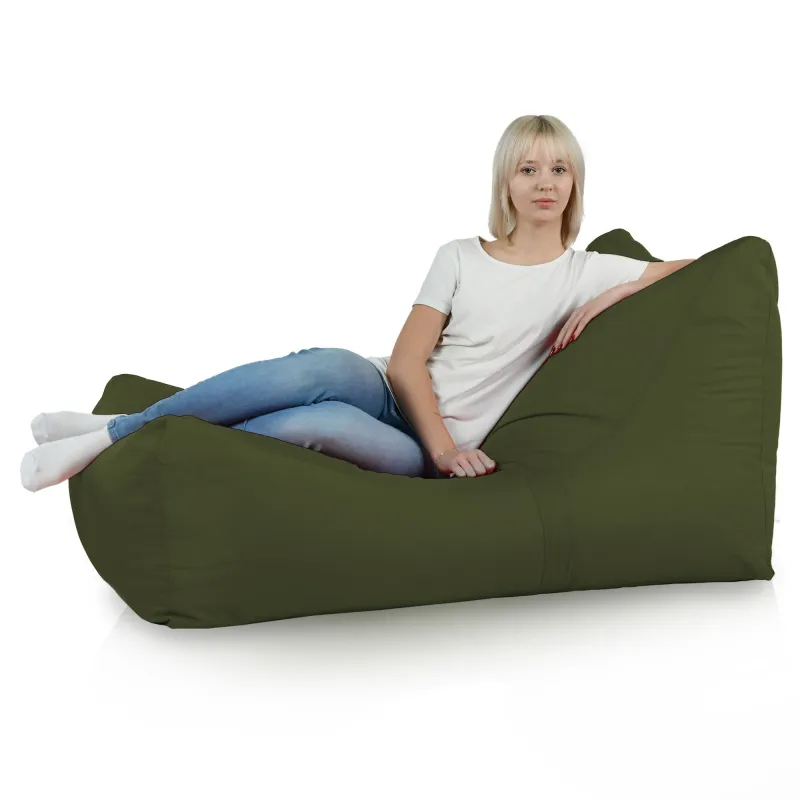 Pouf Transat Lounge XXL Athènes - Outdoor Pro d'extérieur Jardin Imperméable – vue 61