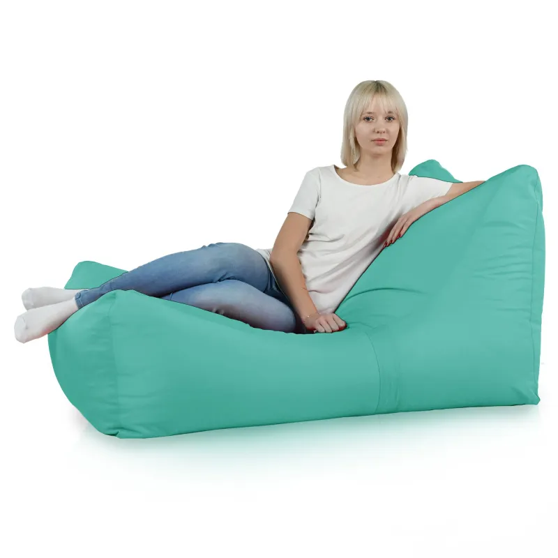 Pouf Transat Lounge XXL Athènes - Outdoor Pro d'extérieur Jardin Imperméable – vue 66