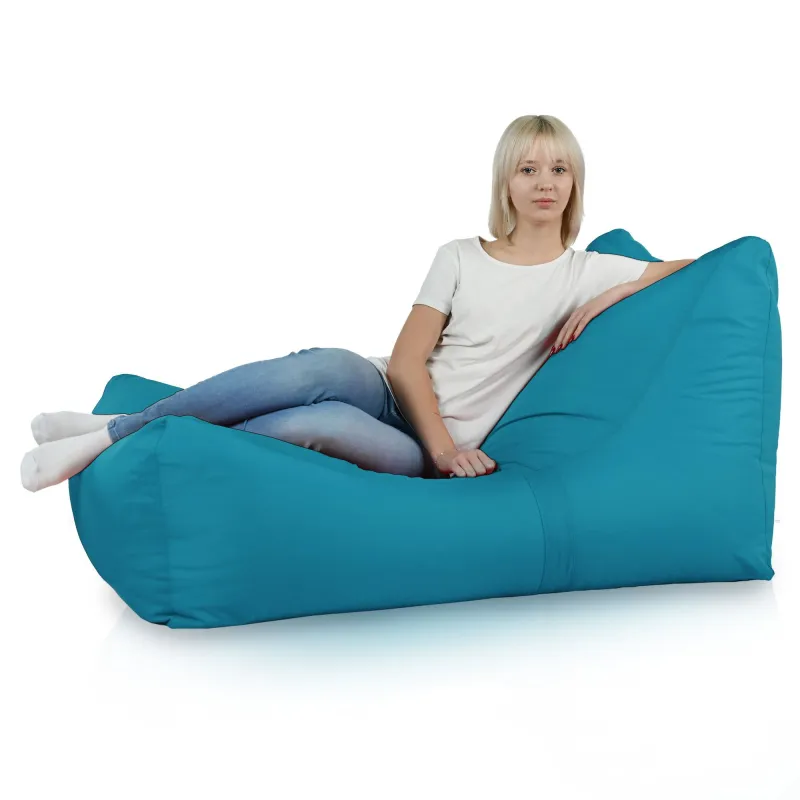 Pouf Transat Lounge XXL Athènes - Outdoor Pro d'extérieur Jardin Imperméable – vue 64