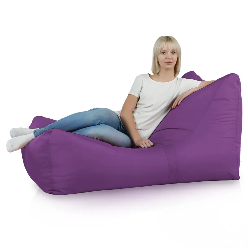 Pouf Transat Lounge XXL Athènes - Outdoor Pro d'extérieur Jardin Imperméable – vue 63
