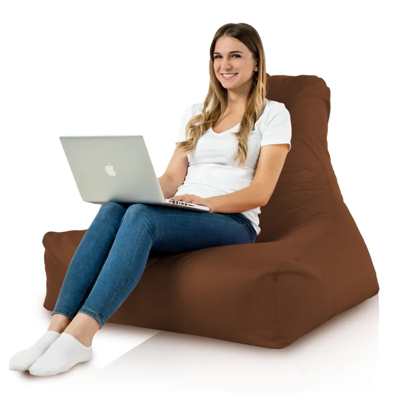 Fauteuil Pouf avec Dossier Bali - Outdoor Pro d'extérieur Jardin Imperméable – vue 107