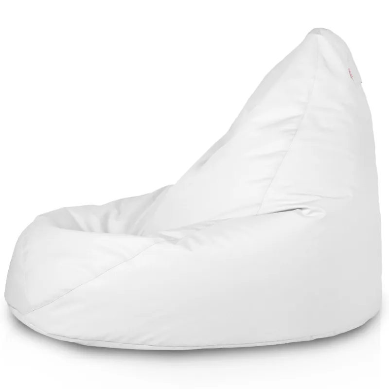 Grand pouf poire pour se détendre confortablement à l'extérieur