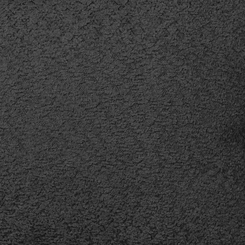 Pouf Repose-pieds Rond - Laine Bouclée – vue 2