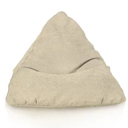 Pouf Poire de Sol XL Bermuda - Laine Bouclée – vue 3