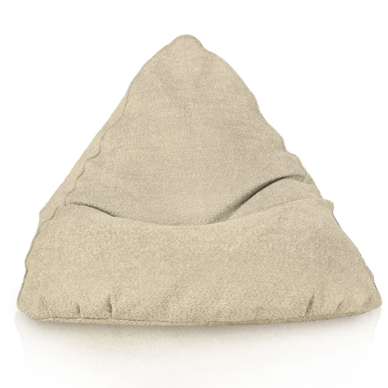 Pouf Poire de Sol XL Bermuda - Laine Bouclée – vue 3