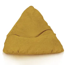 Pouf Poire de Sol XL Bermuda - Laine Bouclée – vue 3