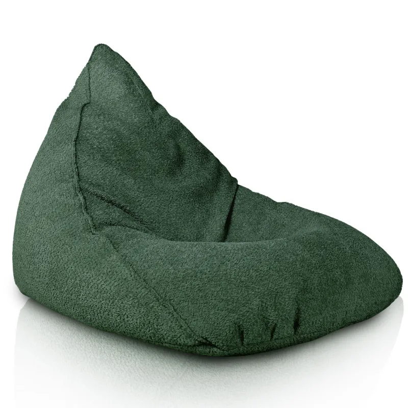 Pouf Poire de Sol XL Bermuda - Laine Bouclée