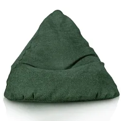 Pouf Poire de Sol XL Bermuda - Laine Bouclée – vue 3