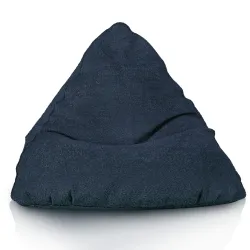 Pouf Poire de Sol XL Bermuda - Laine Bouclée – vue 3