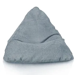 Pouf Poire de Sol XL Bermuda - Laine Bouclée – vue 3
