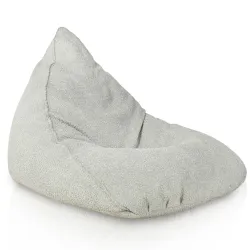 Pouf Poire de Sol XL Bermuda - Laine Bouclée
