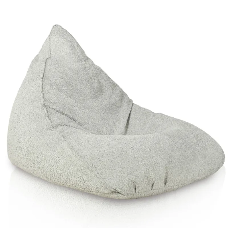 Pouf Poire de Sol XL Bermuda - Laine Bouclée