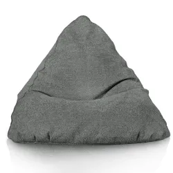 Pouf Poire de Sol XL Bermuda - Laine Bouclée – vue 3