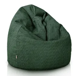 Pouf Poire XXL pour adultes Géant - Bouclé