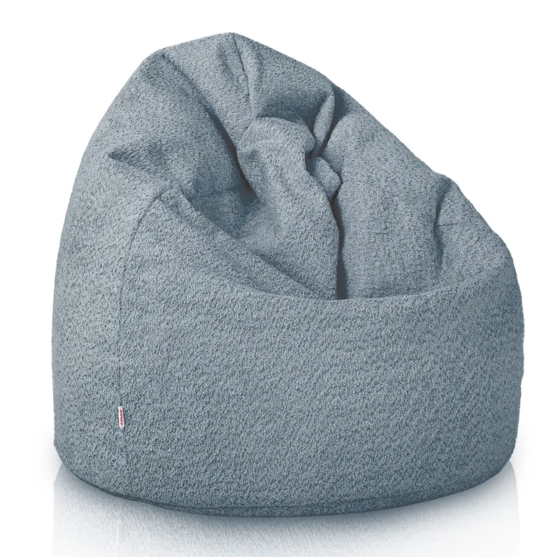 Pouf Poire XXL pour adultes Géant - Bouclé