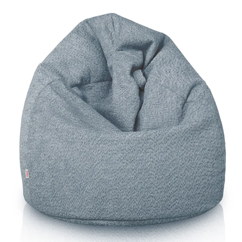 Pouf Poire XXL pour adultes Géant - Bouclé – vue 3
