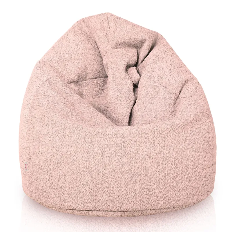 Pouf Poire XXL pour adultes Géant - Bouclé – vue 3