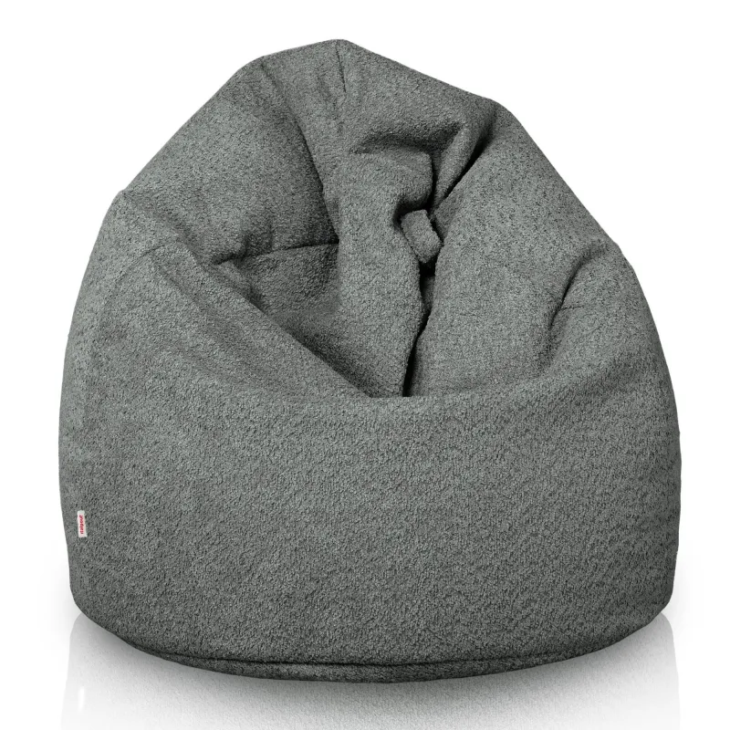 Pouf Poire XXL pour adultes Géant - Bouclé – vue 3