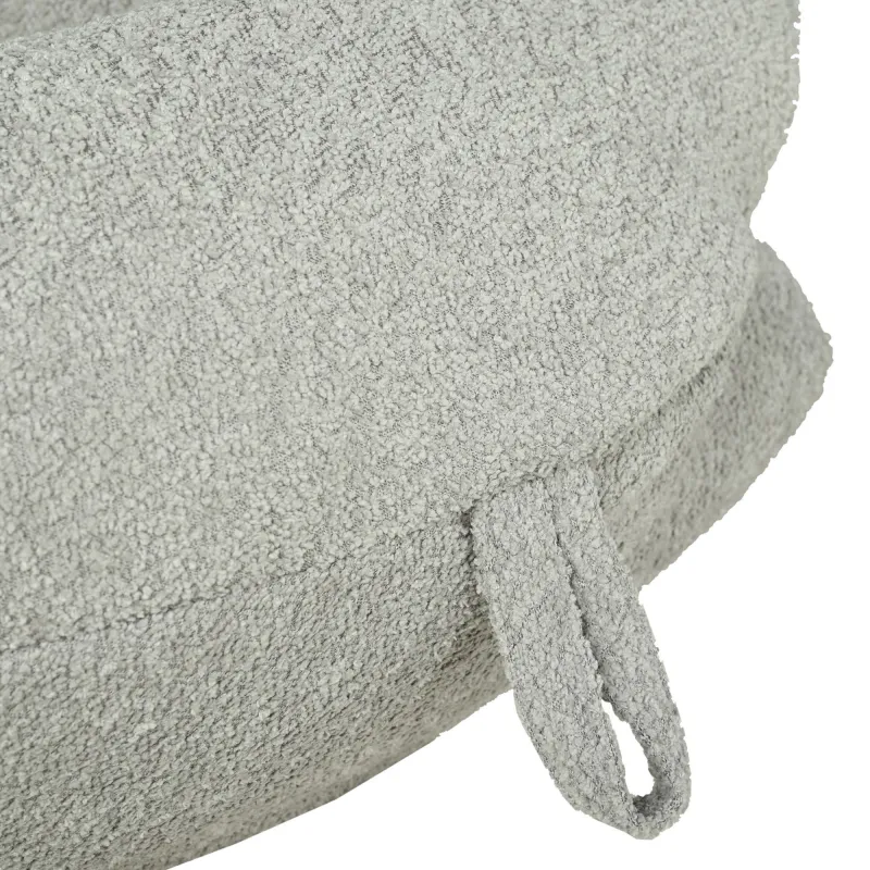Pouf Poire XXL pour adultes Géant - Bouclé – vue 4