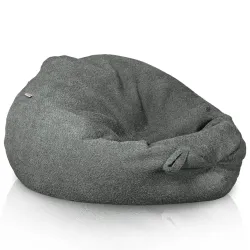Pouf Poire XXL pour adultes Géant - Bouclé – vue 2