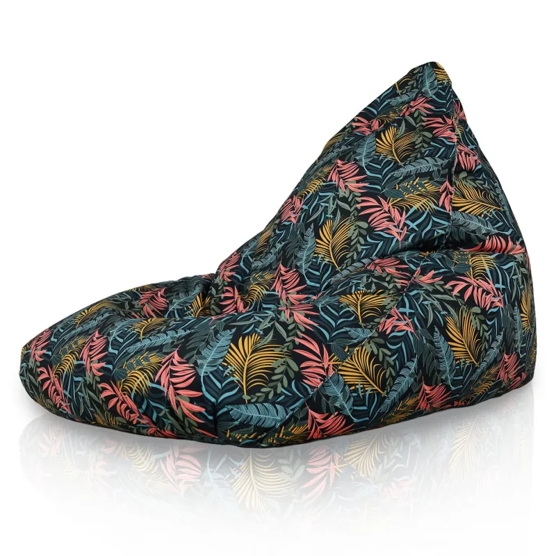 Pouf Poire de Sol XL Bermuda - Tissu Imprimé Premium – vue 16