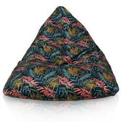 Pouf Poire de Sol XL Bermuda - Tissu Imprimé Premium – vue 50