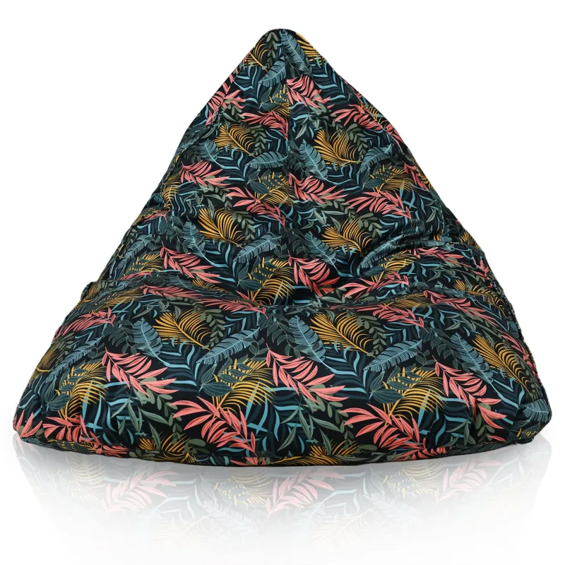 Pouf Poire de Sol XL Bermuda - Tissu Imprimé Premium – vue 50