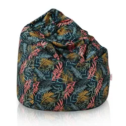 Pouf Poire - Tissu Imprimé Premium