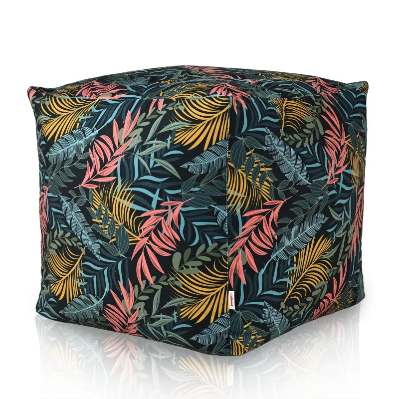 Pouf Cube Carré - Tissu Imprimé Premium – vue 34