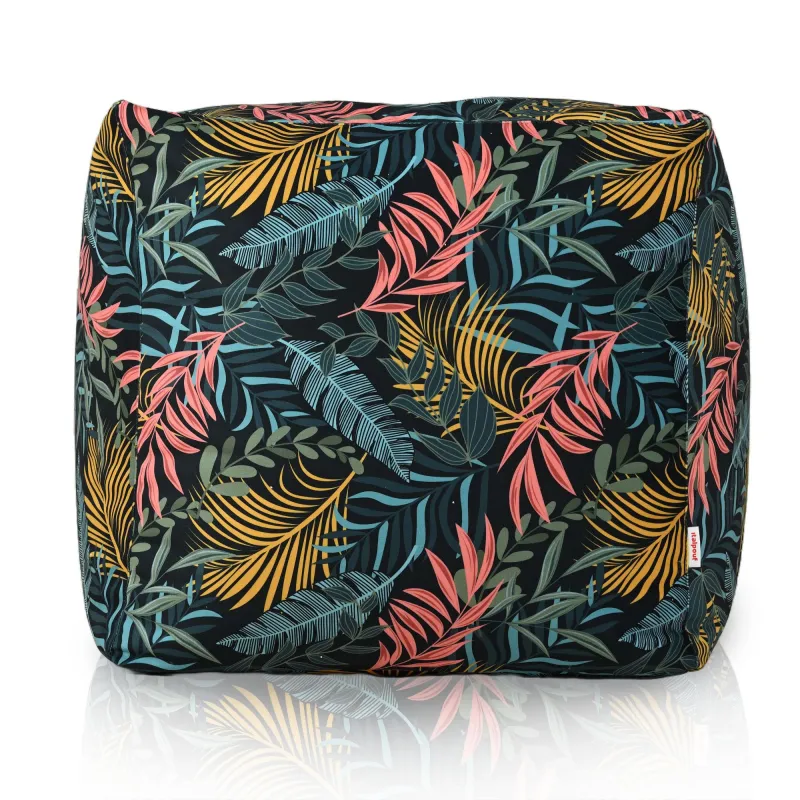 Pouf Cube Carré - Tissu Imprimé Premium – vue 35