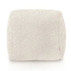 Pouf Cube Carré - Laine Bouclée – vue 2