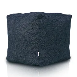 Pouf Cube Carré - Laine Bouclée – vue 3