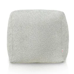 Pouf Cube Carré - Laine Bouclée – vue 2