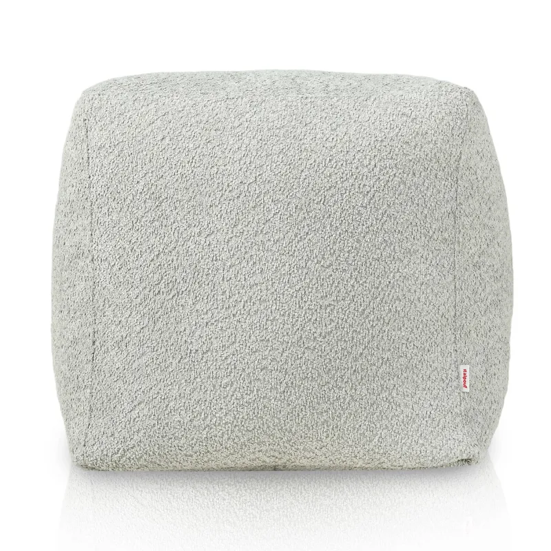 Pouf Cube Carré - Laine Bouclée – vue 2