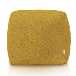 Pouf Cube Carré - Laine Bouclée – vue 2