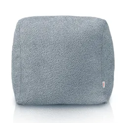 Pouf Cube Carré - Laine Bouclée – vue 2