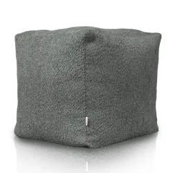 Pouf Cube Carré - Laine Bouclée – vue 3